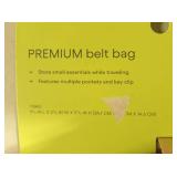 Premium Belt Fanny Pack Bag TAN All In Motion