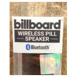 Billboard Wireless Pill Speaker, Black