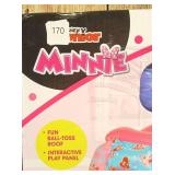 Minnie Mouse Ball Pit 20 Balls - Toddler Jungle Gym Playhouse Inflatable for Boys Girls Kids