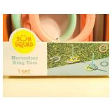 Sun Squad Horseshoe Ring Toss Game Set Outdoor Lawn Game