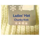 Ladies Beanie Hat, One Size  (set of 3)