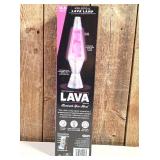 LAVA 14.5" Pinwheel Holographic Foil Novelty Table Lamp