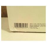 10ct LED Drop Indoor Outdoor Café String Lights Clear Bulbs with Black Wire - Threshold