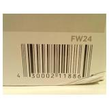 True Living Dinnerware Set, White, 12 pcs