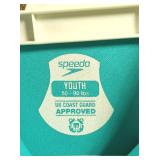 Speedo Youth Life Jacket Vest - Blue/White Junior 50-90 Pounds