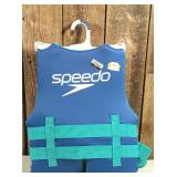Speedo Youth Life Jacket Vest - Blue/White Junior 50-90 Pounds