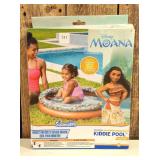Disney Moana Kiddie Pool: Inflatable, Toddler, PVC, Age 3+