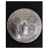 1986 Walking Liberty Silver Dollar - 1/2 oz Fine Silver - $1