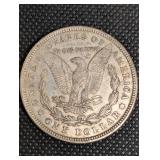 1921 Morgan Silver Dollar - United States One Dollar Coin - Circulated