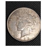 1923 Peace Dollar - United States of America One Dollar Silver Coin
