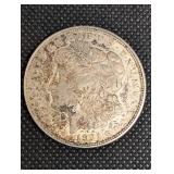 1921 Morgan Silver Dollar - United States One Dollar Coin