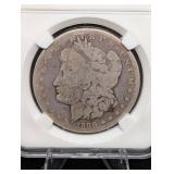 Morgan Silver Dollar 1890-CC - One Dollar Coin