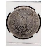 Morgan Silver Dollar 1890-CC - One Dollar Coin