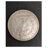 Morgan Silver Dollar 1889 - United States One Dollar Coin