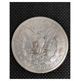 1892-CC Morgan Silver Dollar - United States One Dollar Coin