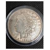 Morgan Silver Dollar 1921 - United States One Dollar Coin