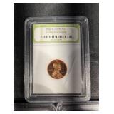 Lincoln Cent Slab Collection: 2002-S, 2007-S, 1960-P UNC, 1976-S, SF Wheat Cent