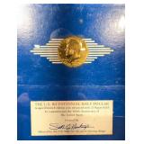 The U.S. Bicentennial Gold Set - 23K Gold Overlay Half Dollars (Seth G. Huntington Design)