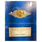 The U.S. Bicentennial Gold Set - 23K Gold Overlay Half Dollars (Seth G. Huntington Design)