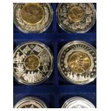 Symbols of Freedom History of America 16-Coin Set - Blue Display Case with Certificate