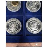 Symbols of Freedom History of America 16-Coin Set - Blue Display Case with Certificate