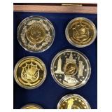 Symbols of Freedom - 12-Coin Set by American Mint in Wood Display Box