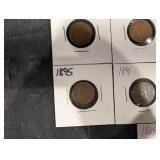 US Indian Head Cents Collection - Assorted Dates, Late 1800s to Early 1900s