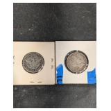 Barber Liberty Head Quarter 1902 & 1898