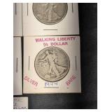 Walking Liberty Half Dollars - Assorted Years (Lot of 7)