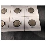 Buffalo Nickels 1934-1937 (16 Coins)