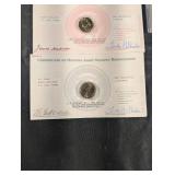 United States Proof Set (6-Coin) with Early Lincoln Cent 1920s & First-Year Issue Cards