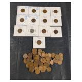 Lincoln Cent Collection (1909-1959) With First-Year Issue & Key Dates