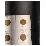 Lincoln Cent Collection (1909-1959) With First-Year Issue & Key Dates