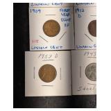Lincoln Cent Collection (1909-1959) With First-Year Issue & Key Dates