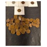 Lincoln Cent Collection (1909-1959) With First-Year Issue & Key Dates