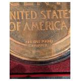 American Classics 1/2 Pound Lincoln Cent 1909 Copper - One Cent In God We Trust - Display Tin