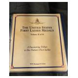 PCS Stamps & Coins The United States First Ladies Medals Volume II of II