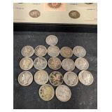 Mercury Dimes - Decades of Silver Dimes Coin Set (1910s-1940s)