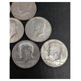 Kennedy Half Dollars 1964 - 15 Coins - 90% Silver