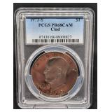 PCGS PR68CAM 1973-S Eisenhower Dollar