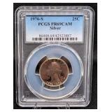 PCGS PR69CAM - 1976-S 25C Bicentennial 90% Silver Quarter