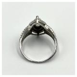 Staur Mirador Marquise-Cut Cubic Zirconia Ring, Size 9