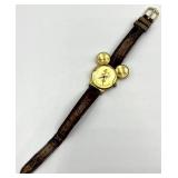 JAZ Disney Mickey Mouse Gold Tone Watch