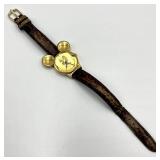 JAZ Disney Mickey Mouse Gold Tone Watch