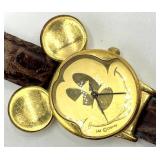 JAZ Disney Mickey Mouse Gold Tone Watch