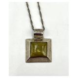 Sterling Silver Pendant Necklace