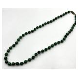 Malachite Bead Necklace