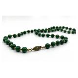 Malachite Bead Necklace