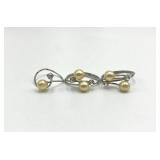 Pearl Open-Band Rings (3)