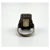 Sterling Silver Smoky Quartz Ring